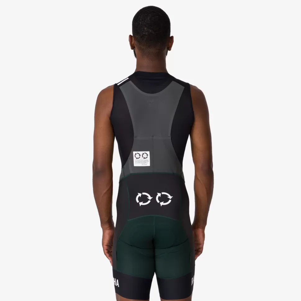 Rapha Bibs, Shorts & Tights>Excess Men'S Pro Team Bib Shorts - Regular Dark Green/ Grey