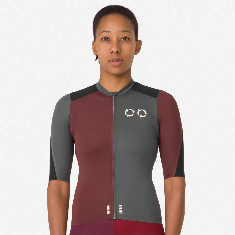 Rapha Jerseys>Excess Women'S Pro Team Aero Jersey Multicolour