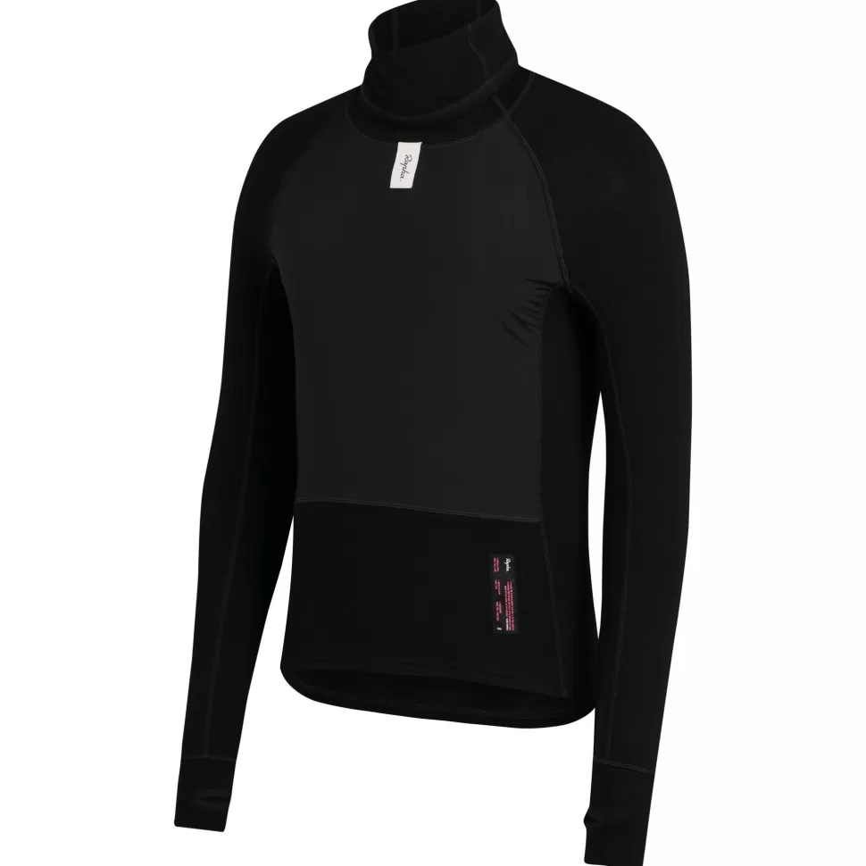 Rapha Base Layers>Men'S Deep Winter Windblock Base Layer Black