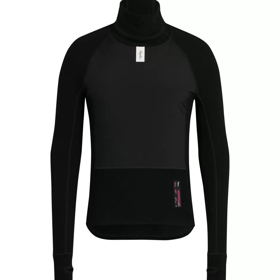 Rapha Base Layers>Men'S Deep Winter Windblock Base Layer Black