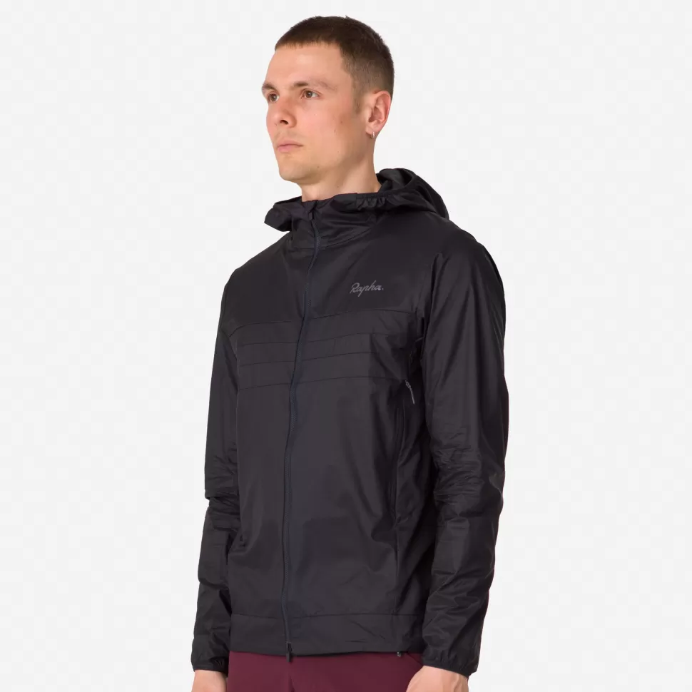 Rapha Outerwear>Men'S Explore Lightweight Jacket Black/Black