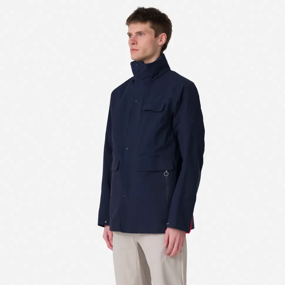 Rapha Outerwear>Men'S Insulated Gore-Tex Field Coat Dark Navy/Navy