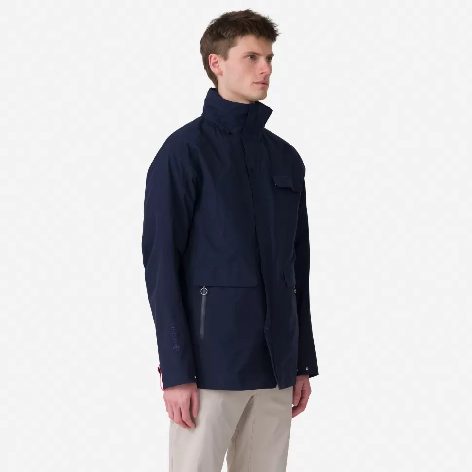 Rapha Outerwear>Men'S Insulated Gore-Tex Field Coat Dark Navy/Navy