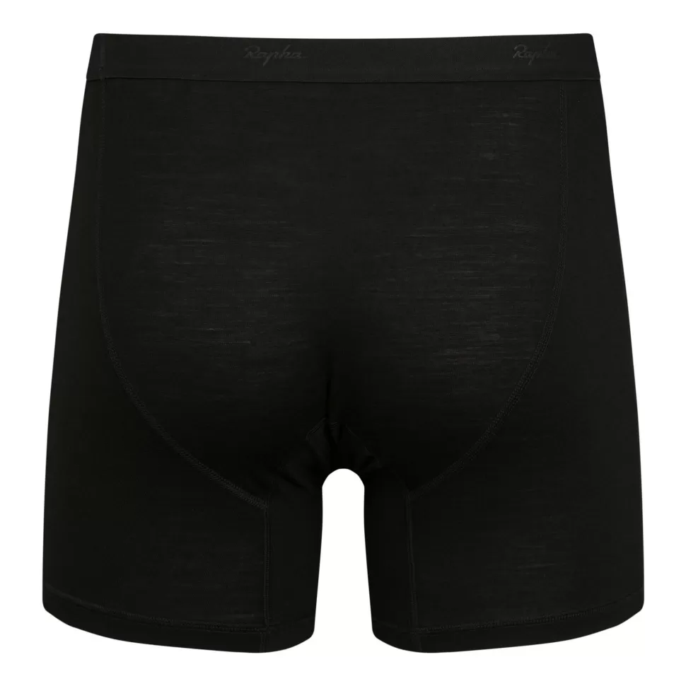 Rapha Off-Bike Accessories>Men'S Merino Boxers Black