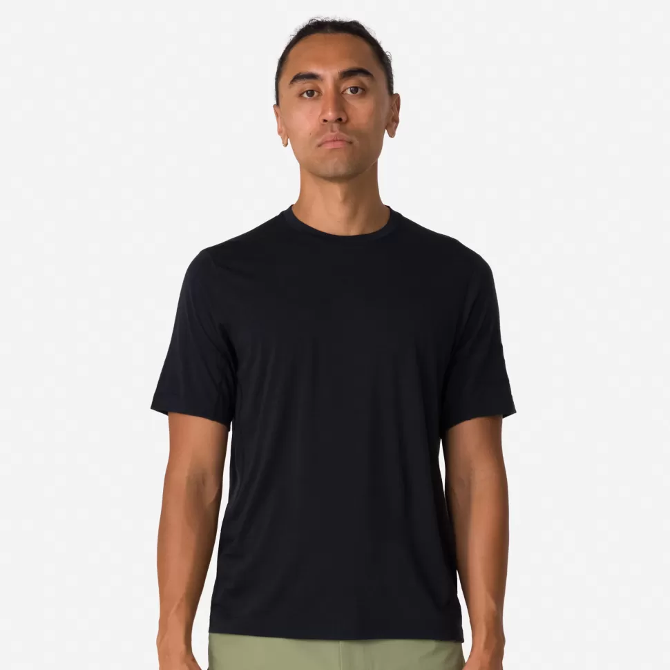 Rapha T-Shirts & Tops>Men'S Merino T-Shirt Black/Black