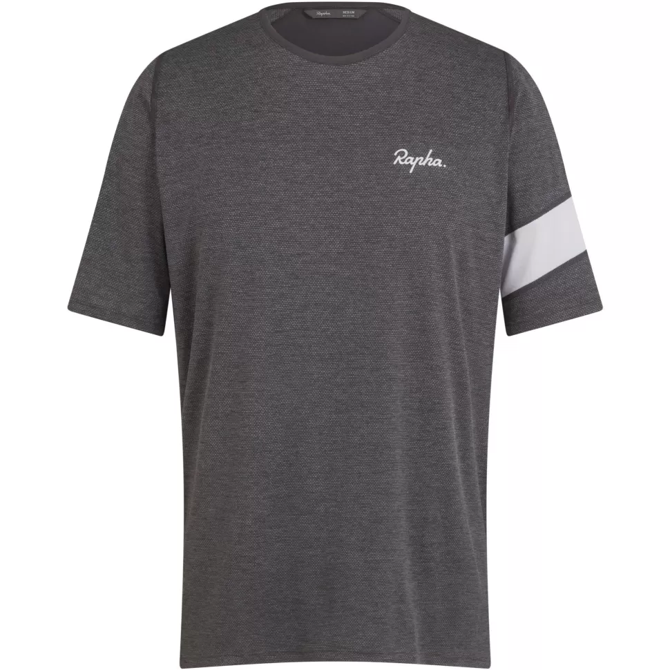 Rapha Jerseys, Jackets & Tops>Men'S Trail Lightweight T-Shirt Grey/Light Grey