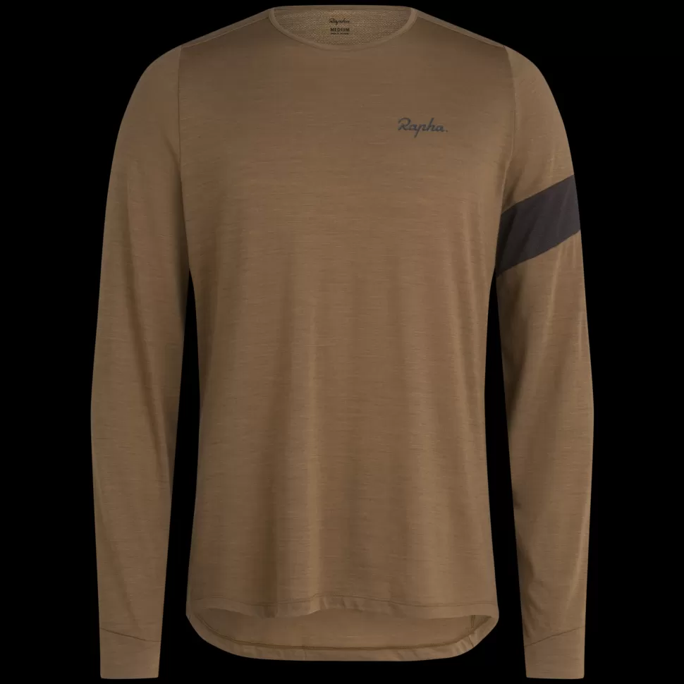 Rapha Jerseys, Jackets & Tops>Men'S Trail Merino Long Sleeve T-Shirt