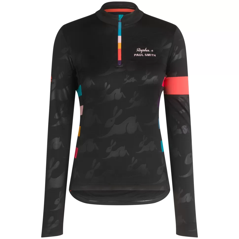 Rapha Jerseys> + Paul Smith Women'S Classic Long Sleeve Jersey Multicolour