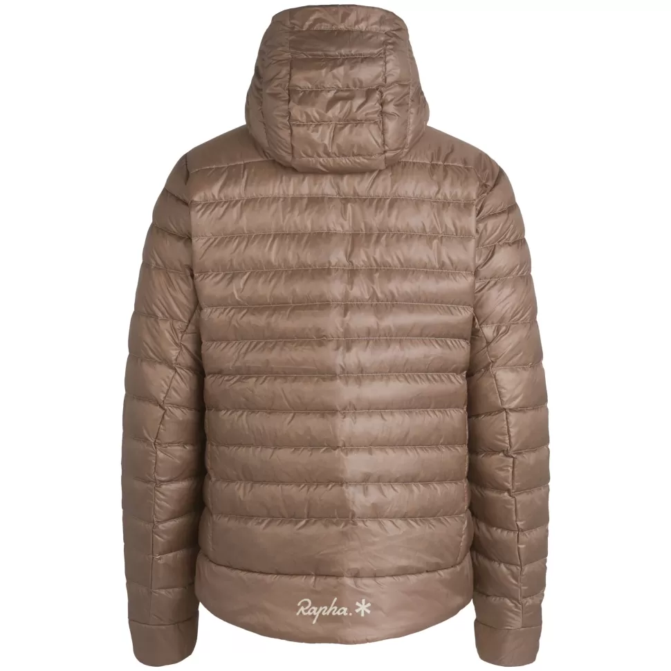 Rapha Outerwear> + Snow Peak Men'S Explore Down Jacket Dark Beige/Off-White