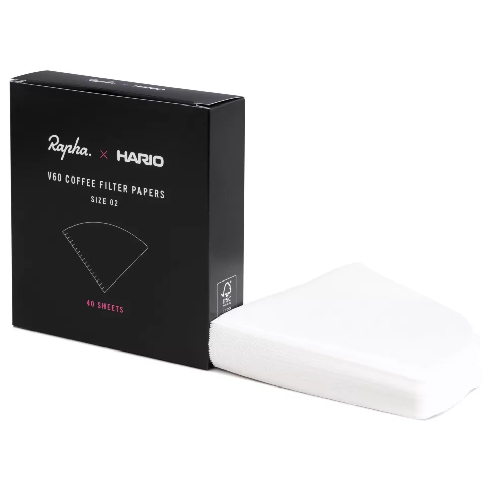 Rapha Off-Bike Accessories> X Hario V60 Filter Papers - 40 Pack No Colo