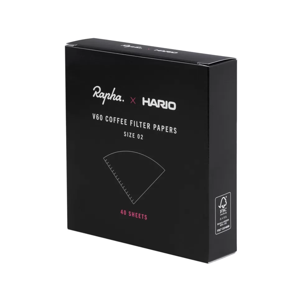 Rapha Off-Bike Accessories> X Hario V60 Filter Papers - 40 Pack No Colo