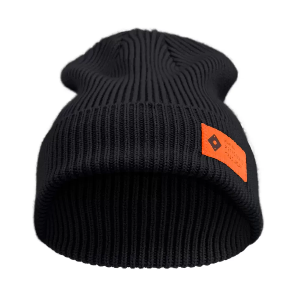 Rapha Hats & Caps>Trail Beanie Black/Orange