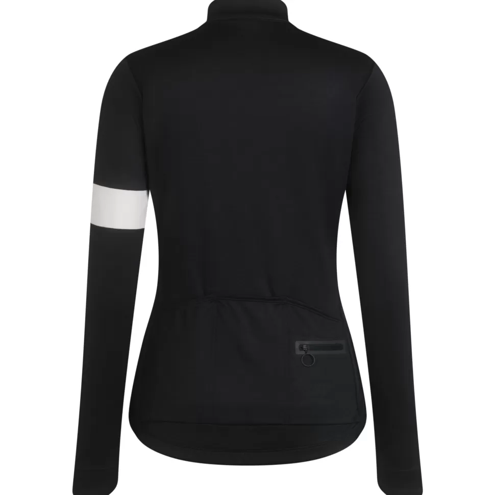 Rapha Jerseys>Women'S Classic Long Sleeve Jersey Black/White