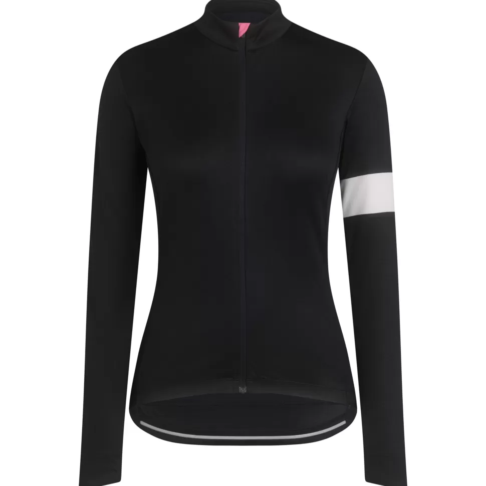 Rapha Jerseys>Women'S Classic Long Sleeve Jersey Black/White