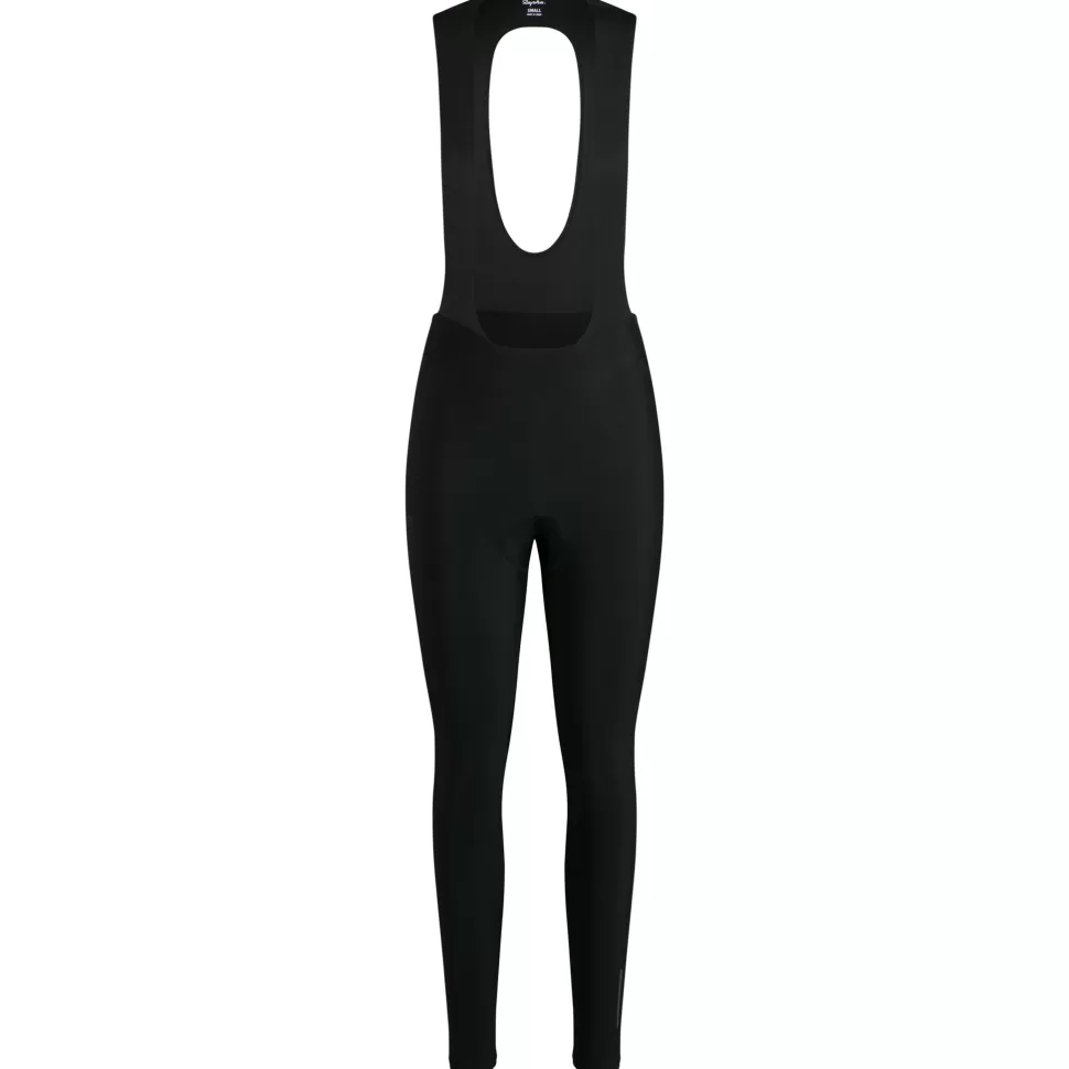 Rapha Bibs, Shorts & Tights>Women'S Core Cargo Winter Tights With Pad Black/Black