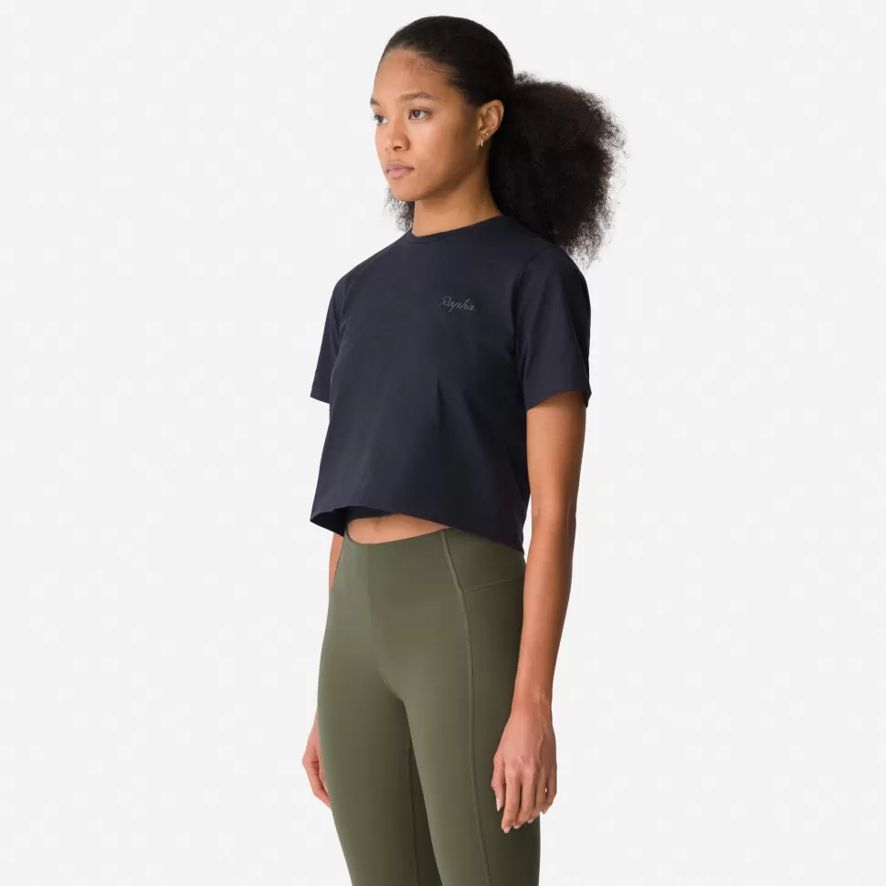 Rapha Lifestyle>Women'S Cropped Cotton T-Shirt