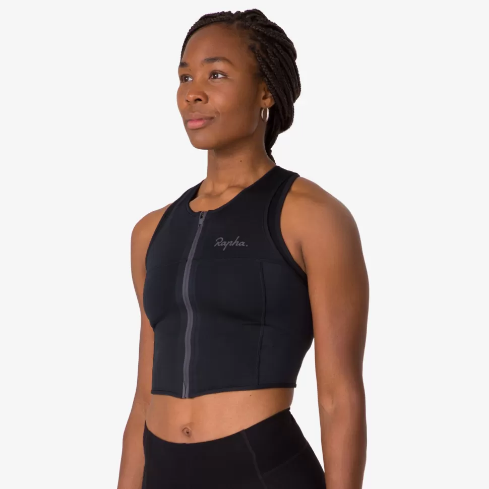 Rapha Jerseys>Women'S Cropped Zip Tank