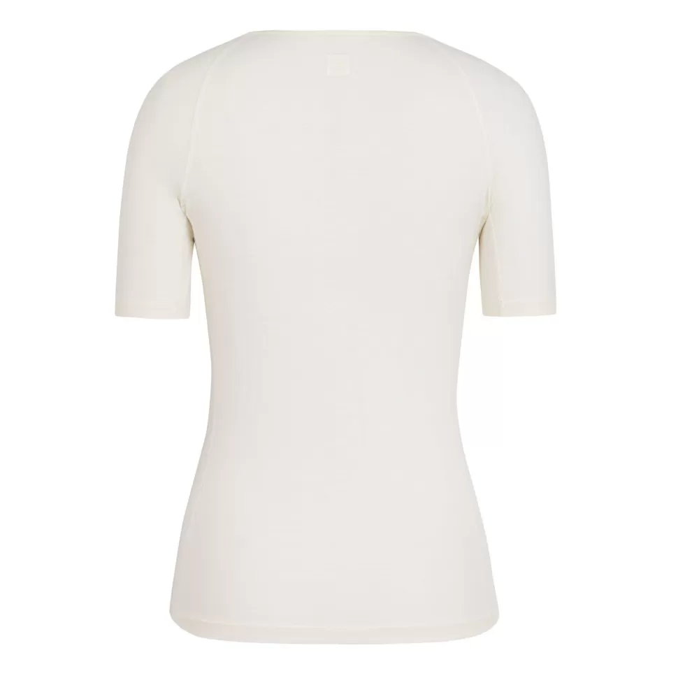 Rapha Base Layers>Women'S Merino Mesh Base Layer - Short Sleeve Cream