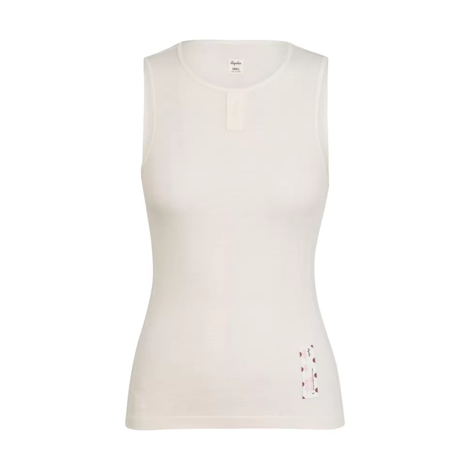 Rapha Base Layers>Women'S Merino Mesh Base Layer - Sleeveless Cream