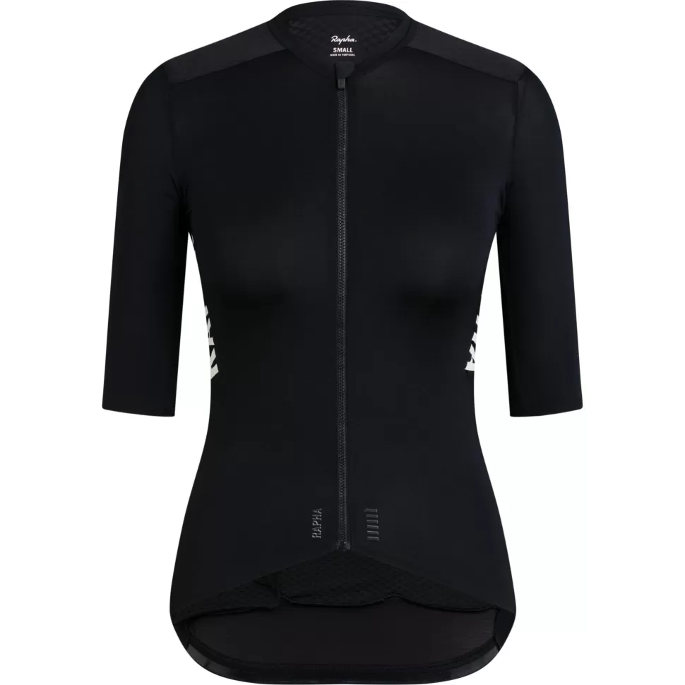 Rapha Jerseys>Women'S Pro Team Aero Jersey Black/White