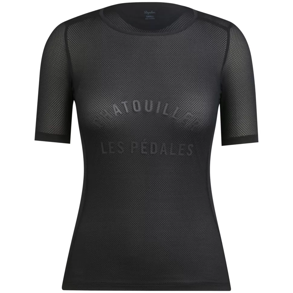 Rapha Base Layers>Women'S Pro Team Mesh Base Layer - Short Sleeve