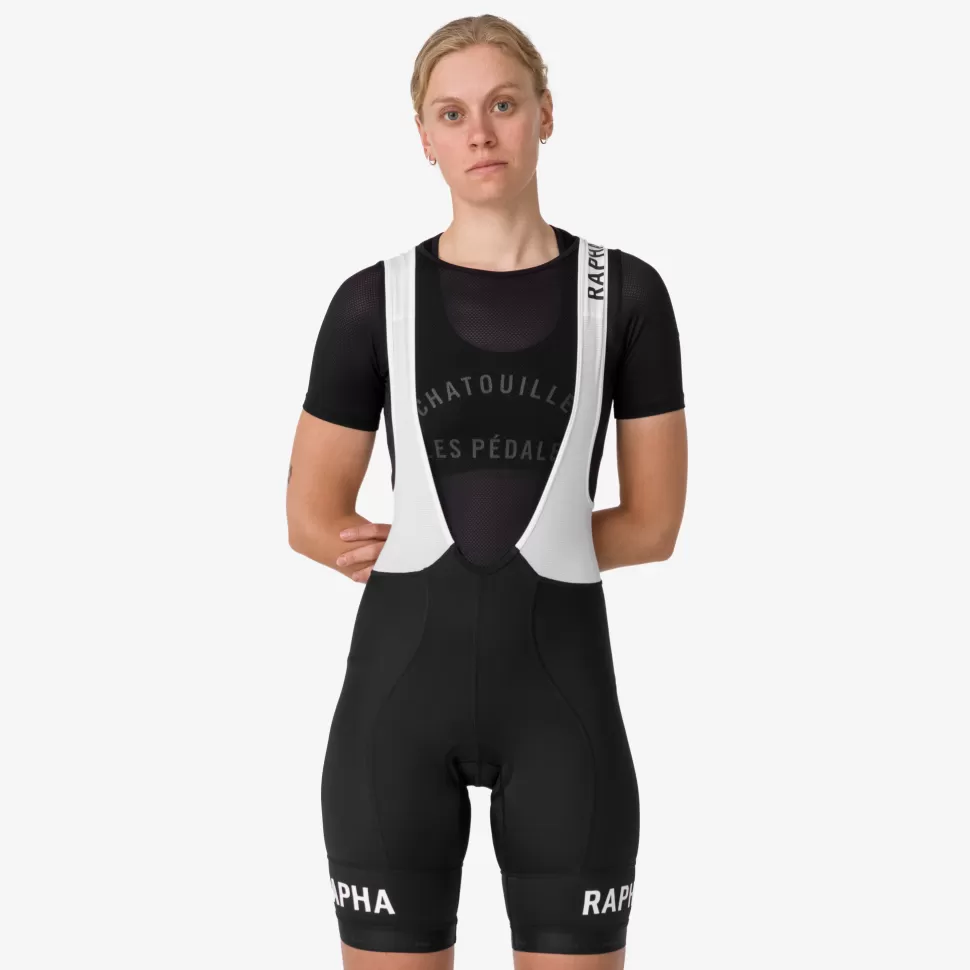 Rapha Bibs, Shorts & Tights>Women'S Pro Team Training Bib Shorts Black/White