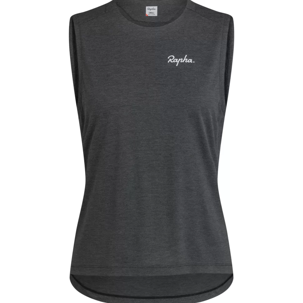 Rapha Jerseys, Jackets & Tops>Women'S Trail Tank Black/Light Grey